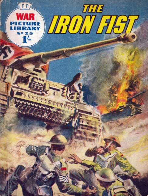 War Picture Library #25 comic cover