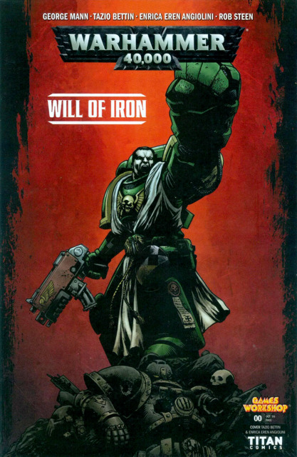 Warhammer 40000 Will of Iron #0 comic cover