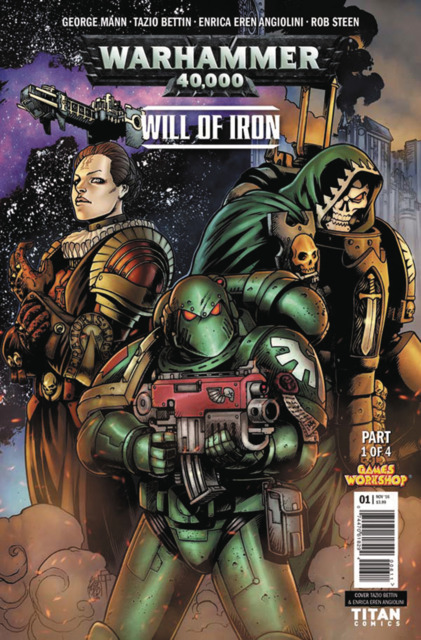 Warhammer 40000 Will of Iron #1 comic cover