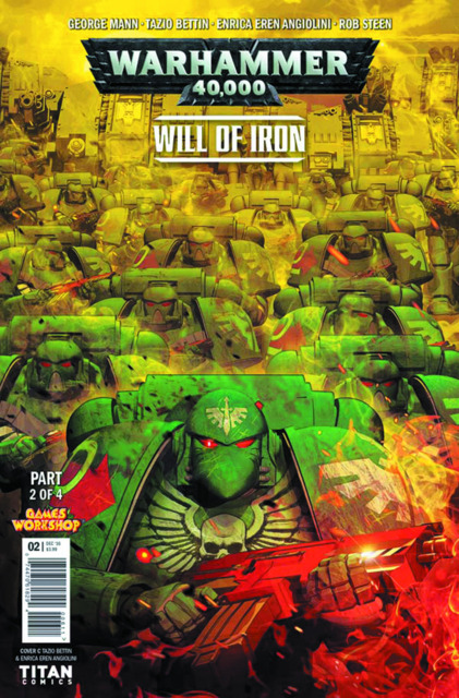 Warhammer 40000 Will of Iron #2 comic cover