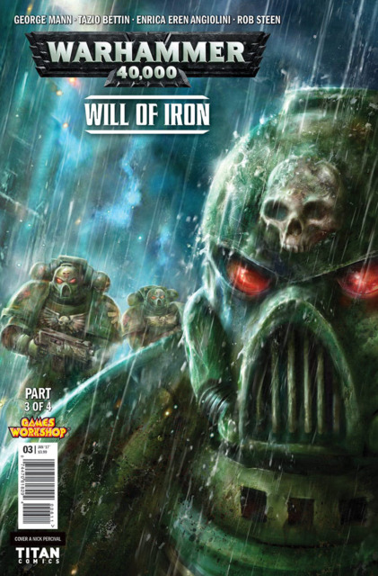 Warhammer 40000 Will of Iron #3 comic cover