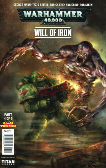 Warhammer 40000 Will of Iron #4 comic cover