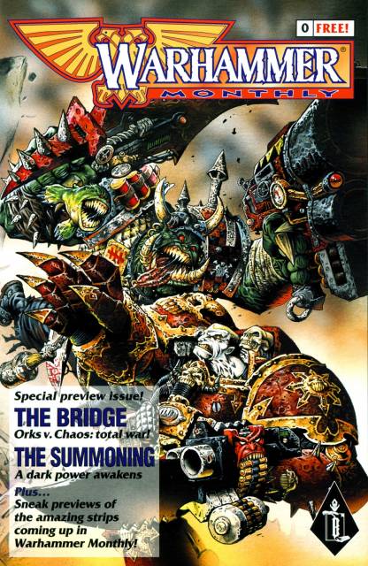 Warhammer Monthly #1 comic cover