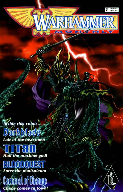 Warhammer Monthly #2 comic cover