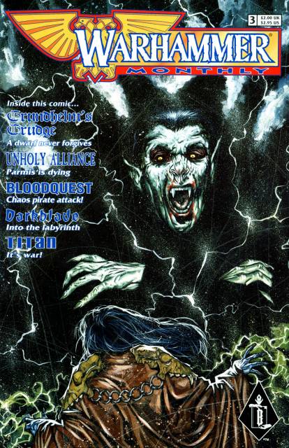 Warhammer Monthly #3 comic cover