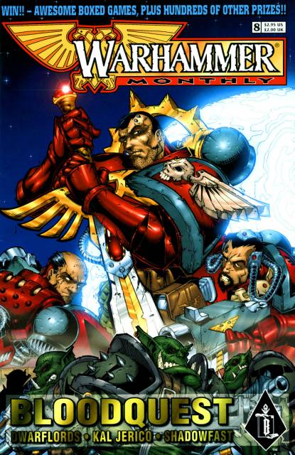 Warhammer Monthly #8 comic cover