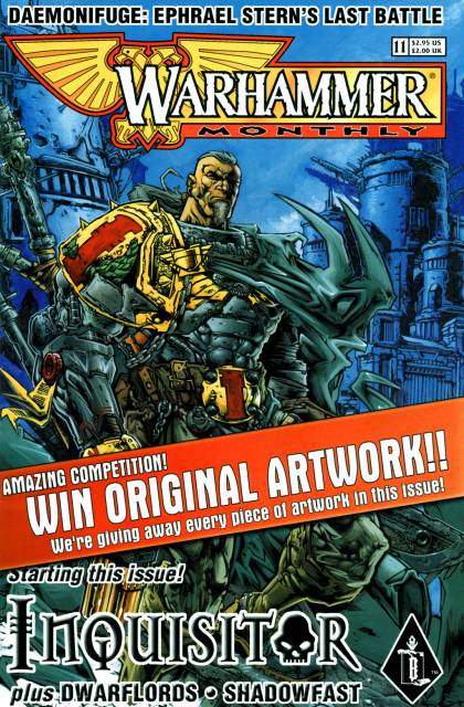 Warhammer Monthly #11 comic cover