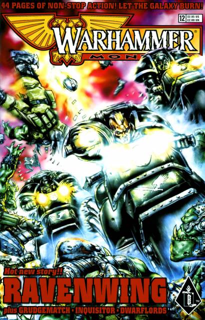 Warhammer Monthly #12 comic cover