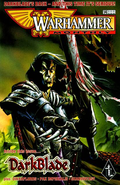 Warhammer Monthly #14 comic cover