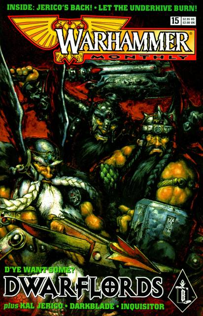 Warhammer Monthly #15 comic cover