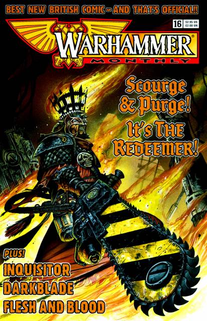 Warhammer Monthly #16 comic cover