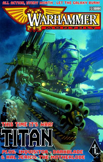 Warhammer Monthly #23 comic cover