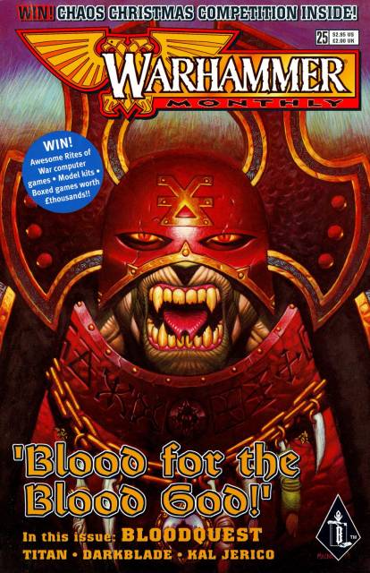 Warhammer Monthly #25 comic cover