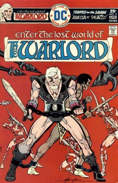 Warlord Vol 1 #2 comic cover