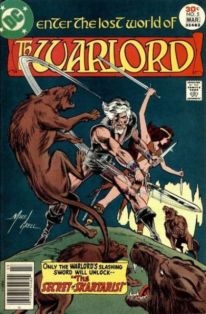 Warlord Vol 1 #5 comic cover