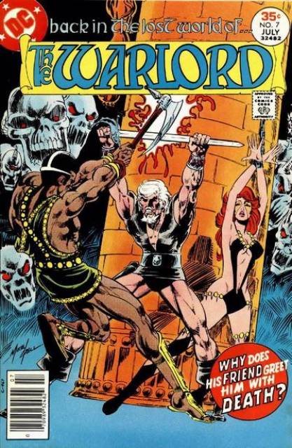 Warlord Vol 1 #7 comic cover