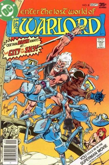Warlord Vol 1 #8 comic cover