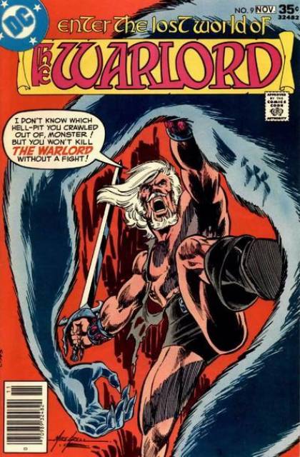 Warlord Vol 1 #9 comic cover