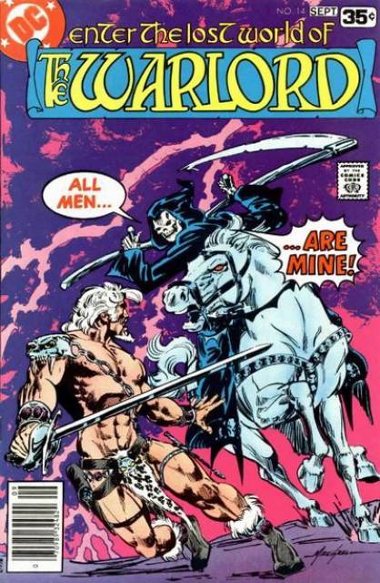 Warlord Vol 1 #14 comic cover