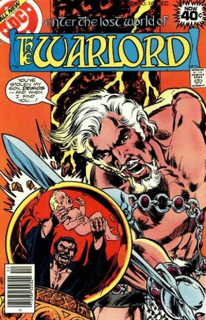 Warlord Vol 1 #16 comic cover
