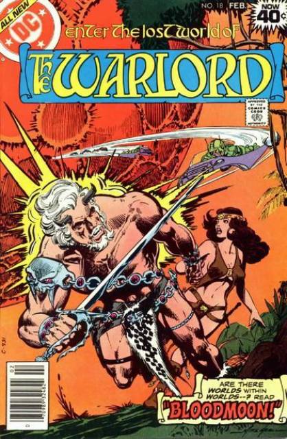 Warlord Vol 1 #18 comic cover