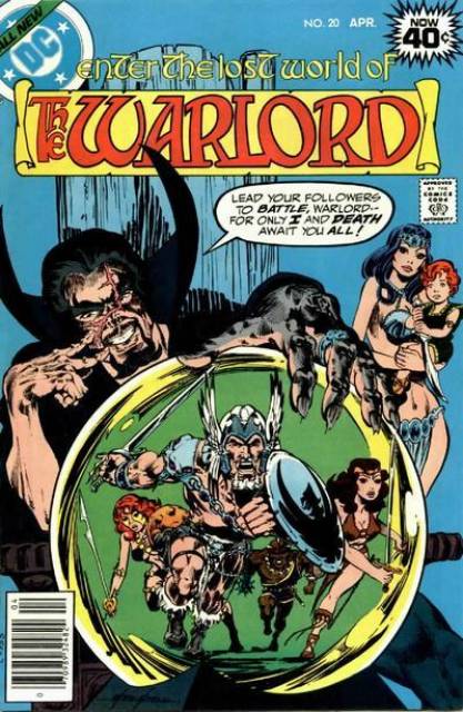 Warlord Vol 1 #20 comic cover