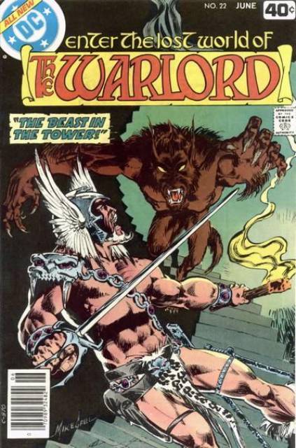 Warlord Vol 1 #22 comic cover