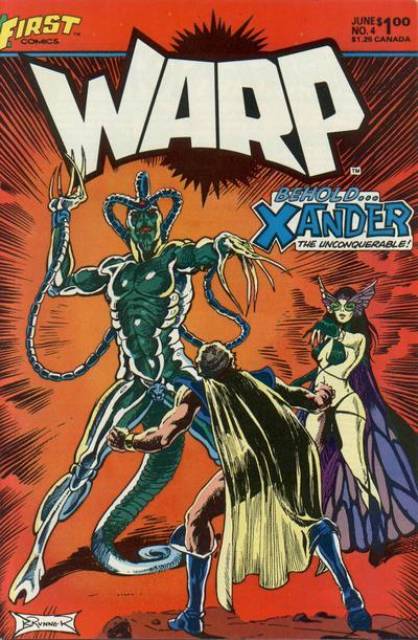 Warp #4 comic cover