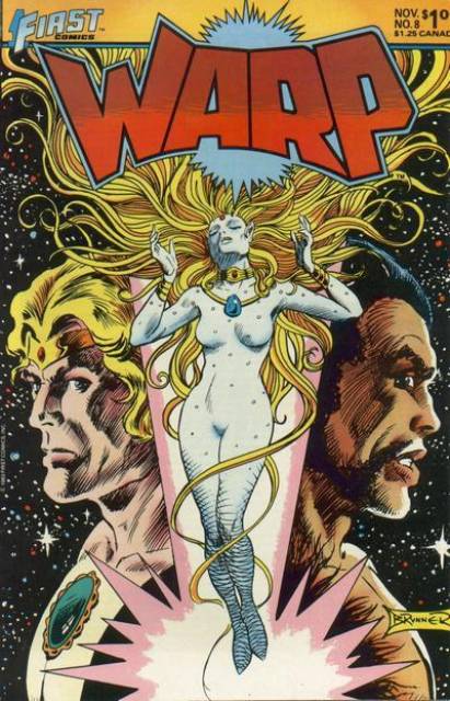 Warp #8 comic cover