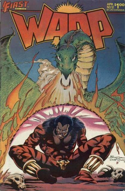 Warp #12 comic cover