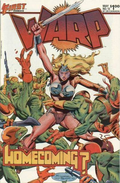 Warp #13 comic cover