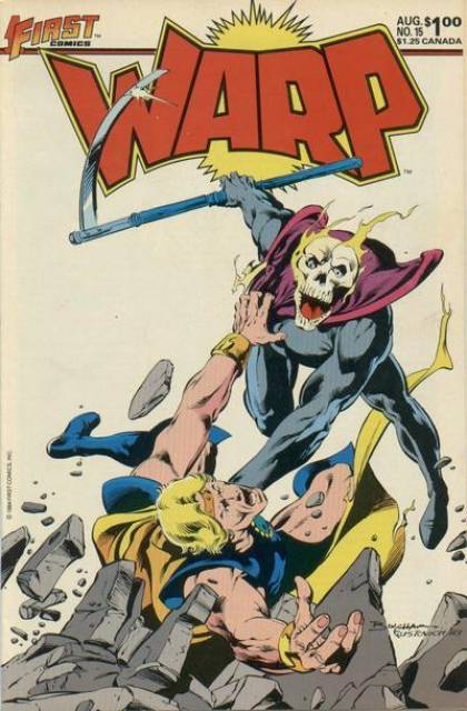 Warp #15 comic cover