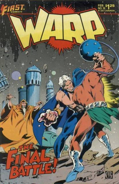 Warp #19 comic cover
