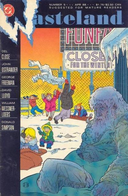 Wasteland #5 comic cover