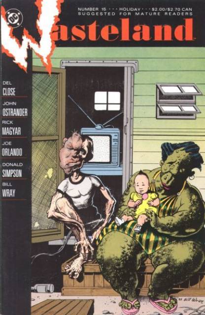 Wasteland #15 comic cover
