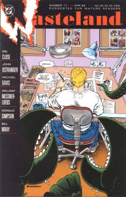 Wasteland #17 comic cover