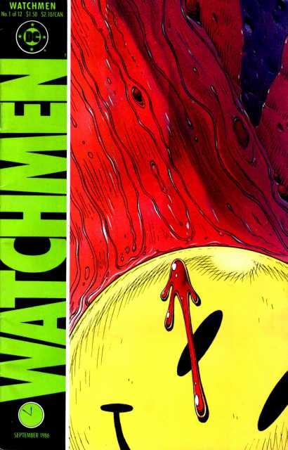 Watchmen #1 comic cover