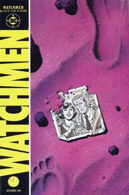 Watchmen #4 comic cover