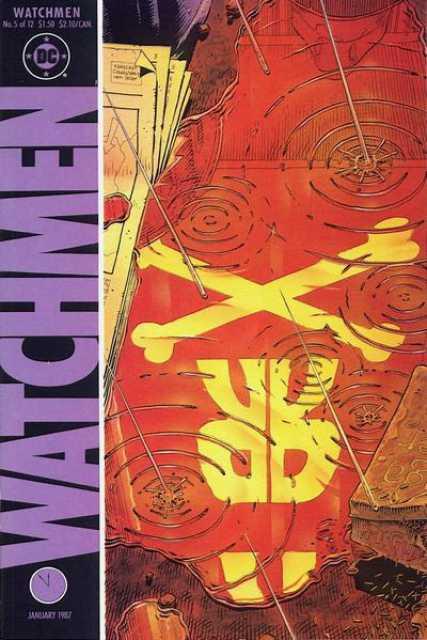 Watchmen #5 comic cover