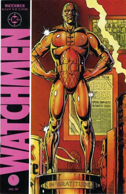 Watchmen #8 comic cover