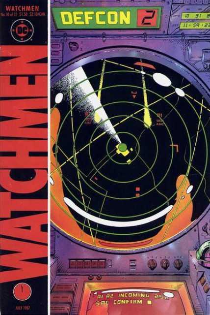 Watchmen #10 comic cover