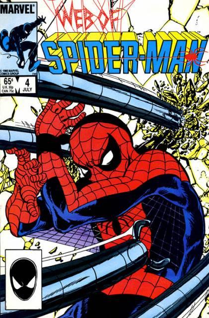 Web of Spider-Man #4 comic cover