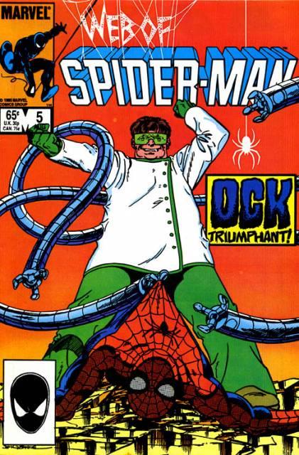 Web of Spider-Man #5 comic cover