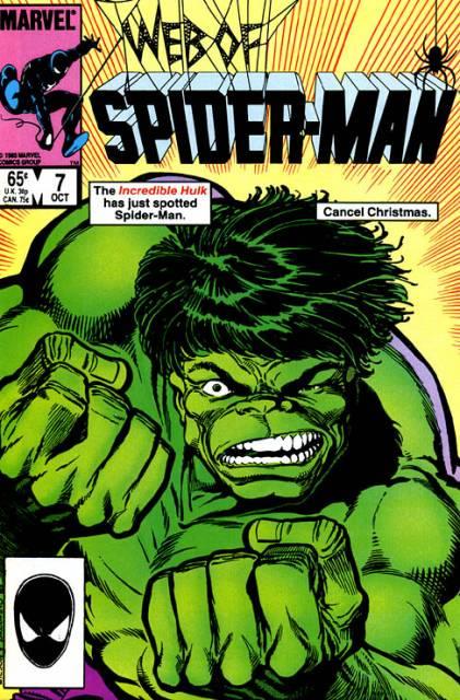 Web of Spider-Man #7 comic cover