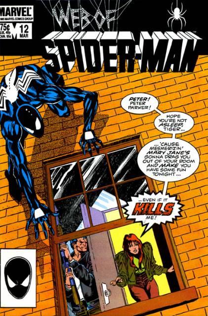 Web of Spider-Man #12 comic cover