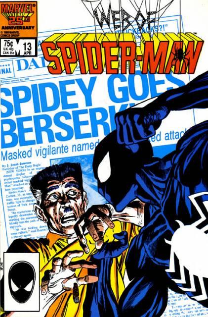 Web of Spider-Man #13 comic cover