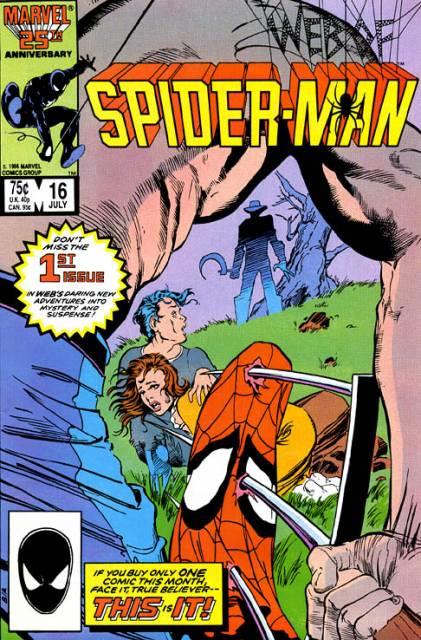 Web of Spider-Man #16 comic cover