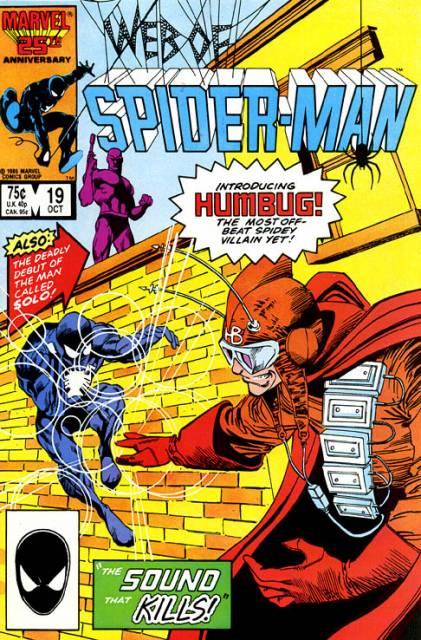 Web of Spider-Man #19 comic cover