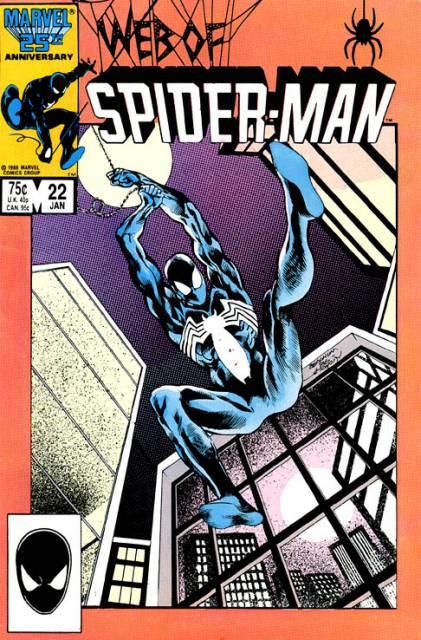 Web of Spider-Man #22 comic cover