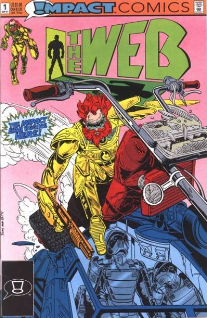 Web #1 comic cover